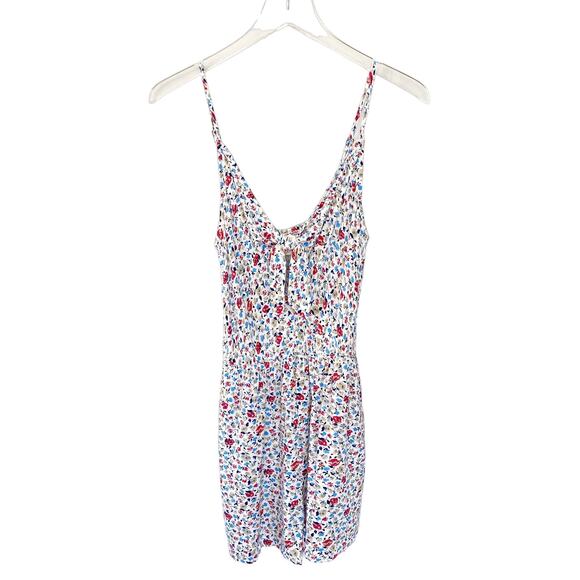 MIMI CHICA FLORAL ROMPER MEDIUM NWT - Picture 2 of 5